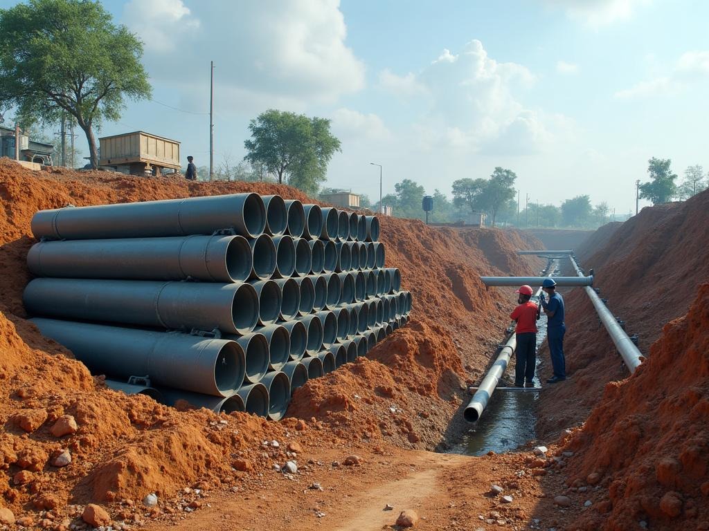 casing pipes installation